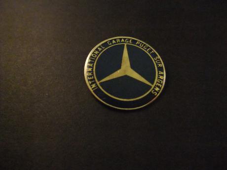 Mercedes-Benz( logo) International garage Puget sur Arcens